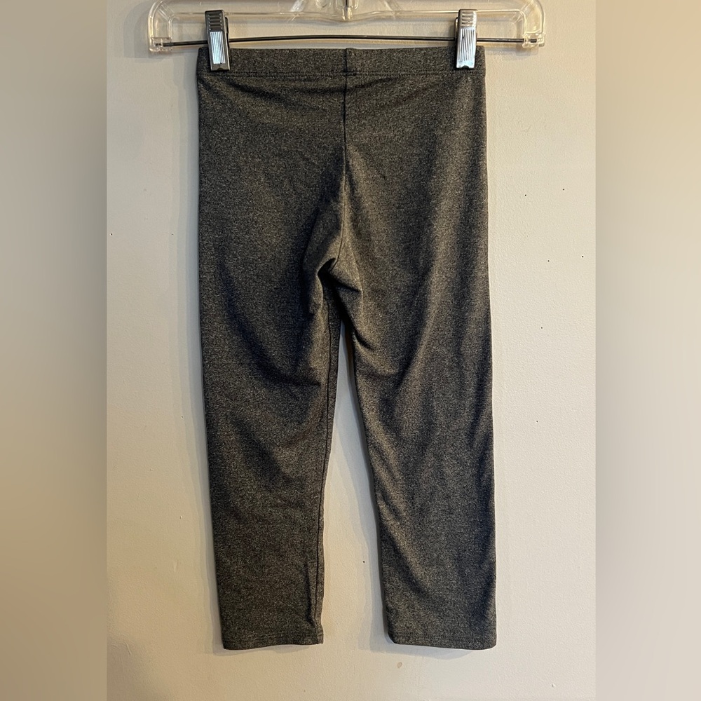PIXIE LANE Girl’s Dark Gray Leggings Size 8 - Picture 2 of 3